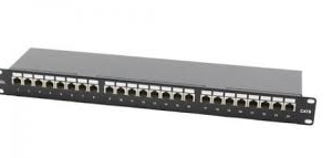 Patchpanel Cupru SFTP CAT6A 24 porturi Telix