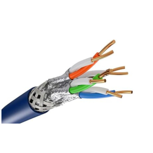 Cablu FTP CAT7 PVC 0.57 diametru cupru rola 305M (Albastru)