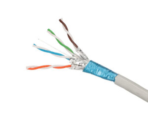 Cablu FTP CAT5E 100% cupru 0.5 diametru LSZH Hondao rola 305M
