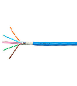 Cablu UTP CAT6A 100% cupru 0.56 diametru LSZH Hondao rola 305M