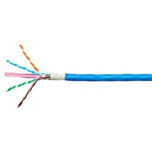 Cablu FTP CAT6A 100% cupru 0.56 diametru LSZH Hondao rola 305M
