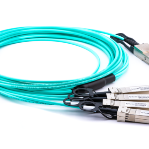 Cablu optic activ Telix AOC 100G SFP+ OM3 to 4X100G SFP+ OM3 3M