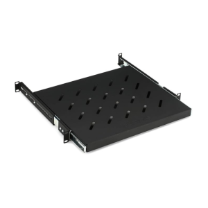 Tava culisanta rack 1U 350mm 19" Neagra Hondao