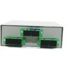 Cutie Distributie Metalica 3 Iesiri SC/Duplex Gri 190x120x35mm