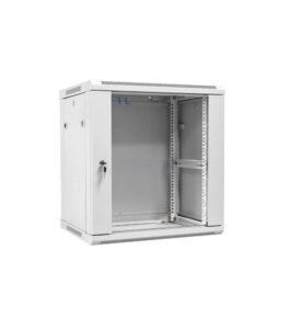 Cabinet rack 12u 600x450 montaj pe perete Gri Telcoline
