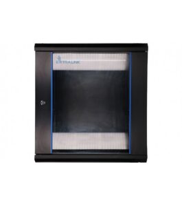 Cabinet rack 12u 600x450 montaj pe perete negru