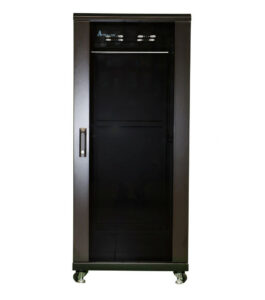 Cabinet rack 27u 600x1000 de podea Negru