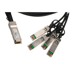 Cablu DAC QSFP+, 40Gbps to 4x 10Gbps 3m, 30AWG