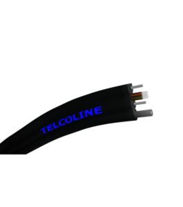 Cablu fibra optica FTTH de exterior cu sufa de otel, 8 fire