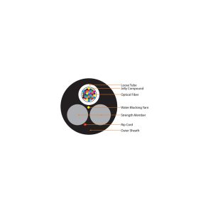 Cablu fibra optica Multimode OM4 12 fire