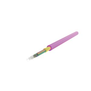 Cablu Fibra Optica Multimode OM4, 4 Fire, LSZH B2ca, 3 mm, TELIX