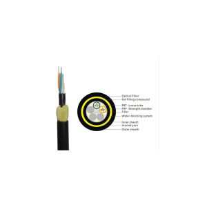 Cablu fo ADSS 12 fire, 2 buffere x 6 fire, 80m intindere