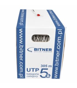Cablu Utp Cat5E Bitner 0.5mm 305m 100% Cupru