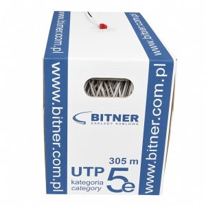 Cablu Utp Cat5E Bitner 0.5mm 305m 100% Cupru
