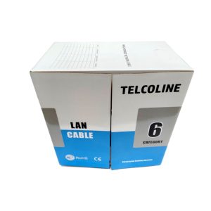 Cablu UTP cat6 TELCOLINE 0,55mm rola 305M
