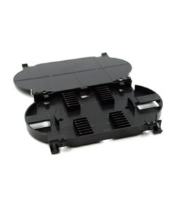 Caseta neagra 24 suduri fibra optica cu capac PPR
