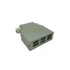 Cutie Distributie Pentru Sina DIN 6 Iesiri Duplex Gol