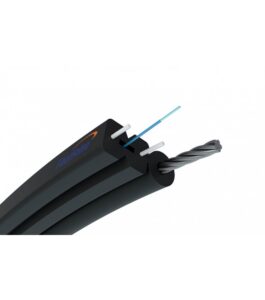Cablu Fibra Optica FTTH De Exterior Cu Sufa De Otel, 1 Fir Cu Conectori SC/APC