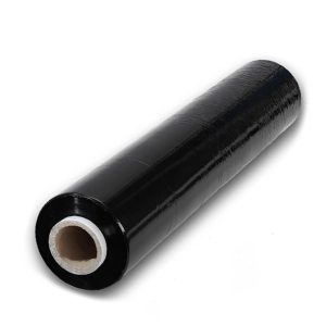 Folie Stretch neagra 50 cm, 1,5kg 120m