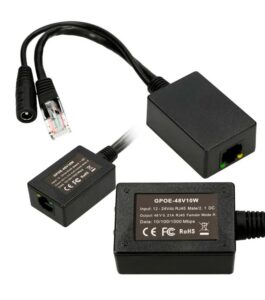 Injector POE 1 port gigabit cu inverter 48V