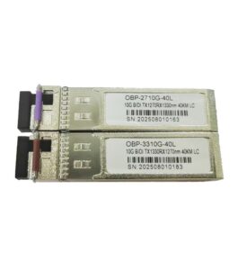 Kit SFP+ 10G SM LC 40KM