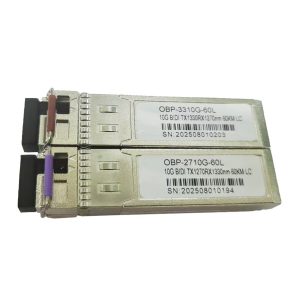 Kit SFP+ 10G SM LC 60Km