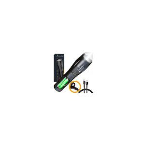 Lanterna Cu Led-uri Extralink Baterie Reancarcabila 10w