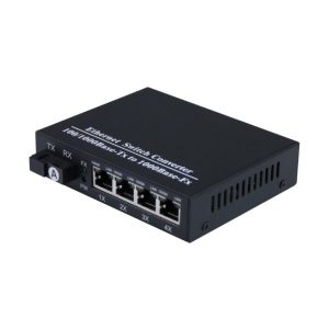 Media Convertor Gigabit Cu 4 Port RJ45 Tip A