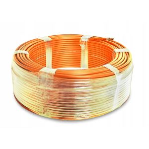 Microtub Direct Ingropabil 12/8 Portocaliu Cu Fir De Tragere (100M)