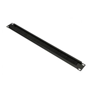 Organizator cabluri cu perie 1U