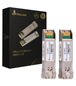 Pachet 2 Module SFP+ 10G Extralink 1310NM DOM LC/UPC 2KM SM