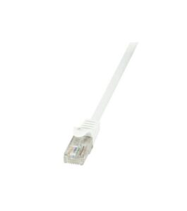 PATCH CORD UTP LOGILINK Cat6, cupru-aluminiu, 10 m, alb, AWG24, "CP2091U"