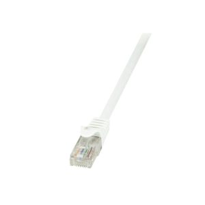 PATCH CORD UTP LOGILINK Cat6, cupru-aluminiu, 10 m, alb, AWG24, "CP2091U"