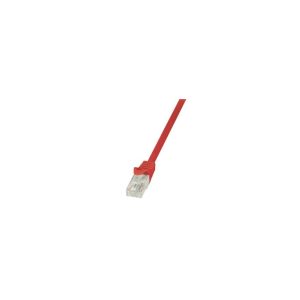 PATCH CORD UTP LOGILINK Cat6, cupru-aluminiu, 10 m, rosu, AWG24, "CP2094U"