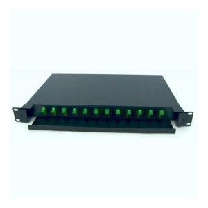 Patchpanel ODF 12 SC/APC, complet echipat