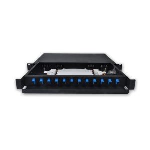 Patchpanel ODF 12 SC/UPC, complet echipat