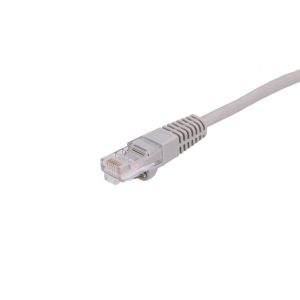 Patchcord cupru CAT5E UTP 0.5M Gri