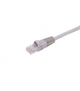 Patchcord cupru CAT5E UTP 1M Gri
