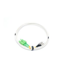 Patchcord Fibra Optica SC/APC-FC/UPC 3mm 2M Alb Duplex