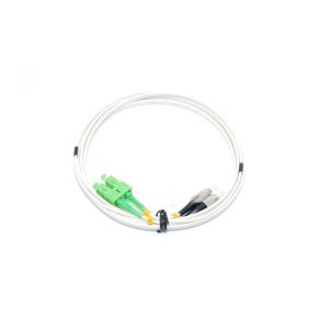Patchcord Fibra Optica SC/APC-FC/UPC 3mm 2M Alb Duplex