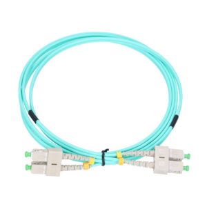 Patchcord fibra optica sc/apc-sc/apc multi mode OM3 duplex 2M