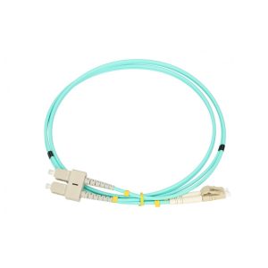 PATCHCORD LC/UPC-SC/UPC MM OM3 DUPLEX 3.0MM 1M