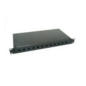 Patchpanel ODF 12 Porturi Gol Negru  (fara role)
