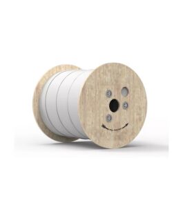 Pigtail FTTH de interior alb 1 fir cu conector SC/APC 1KM
