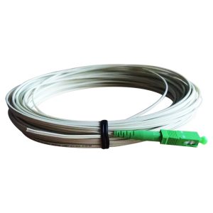 Pigtail FTTH de interior alb cu conector SC/APC 20M