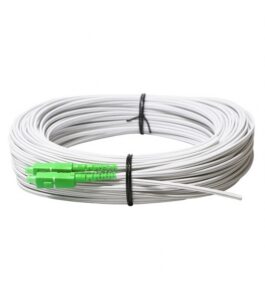 Pigtail FTTH de Interior Alb cu Conector SC/APC 25M DUPLEX