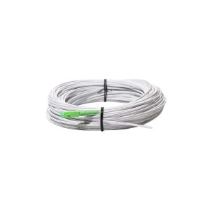 Pigtail FTTH de interior alb cu conector SC/APC 40M