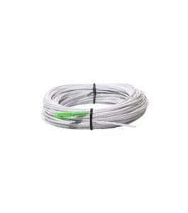 Pigtail FTTH de interior alb cu conector SC/APC 50M
