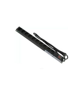 Priza rack PDU 10 porturi 19 inch, 1U cu intrerupator si siguranta