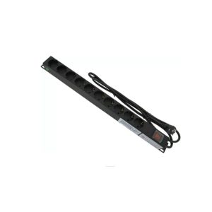 Priza rack PDU 10 porturi 19 inch, 1U cu intrerupator si siguranta